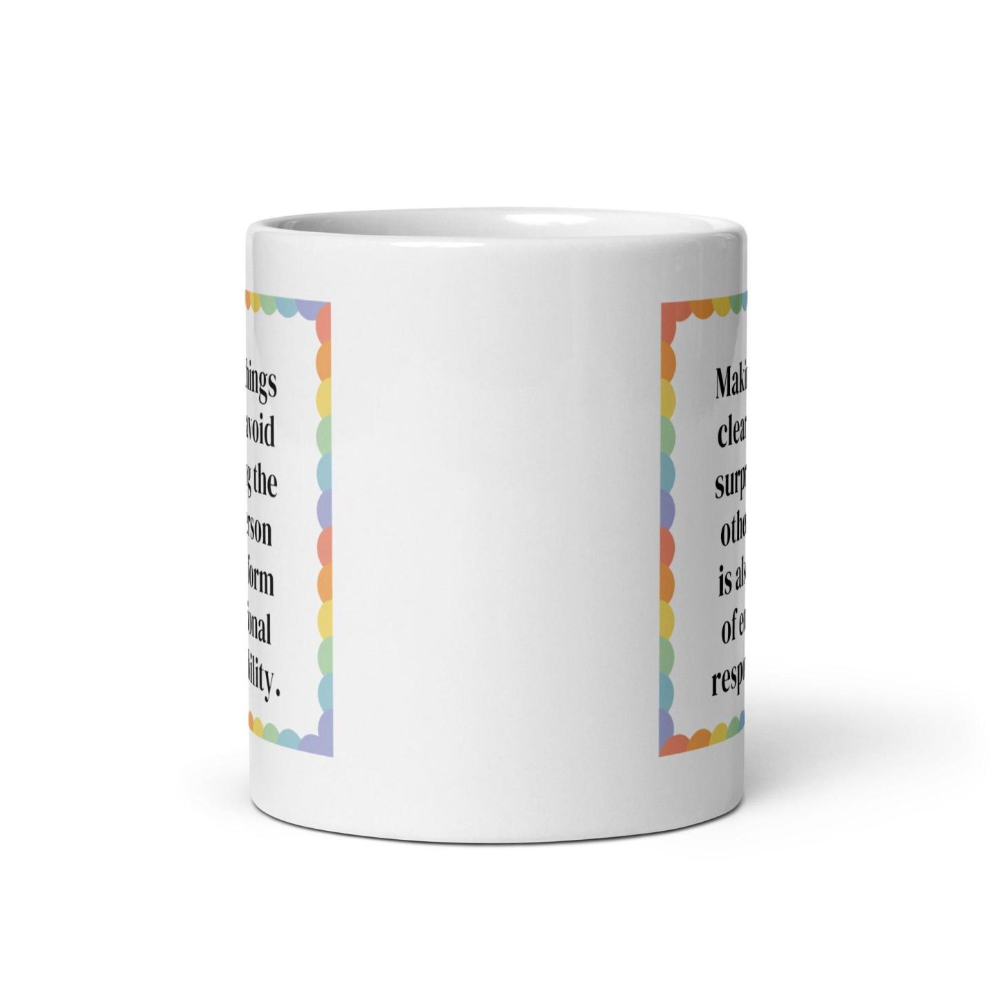 Emotional Responsibility Coffee Mug - Inspire Cups