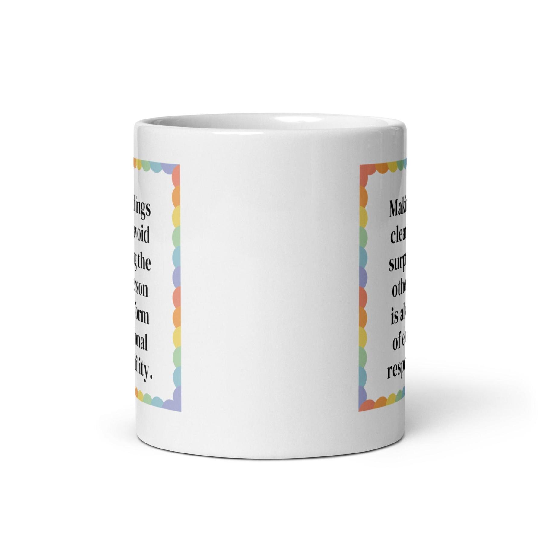 Emotional Responsibility Coffee Mug - Inspire Cups