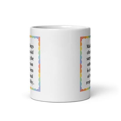 Emotional Responsibility Coffee Mug - Inspire Cups