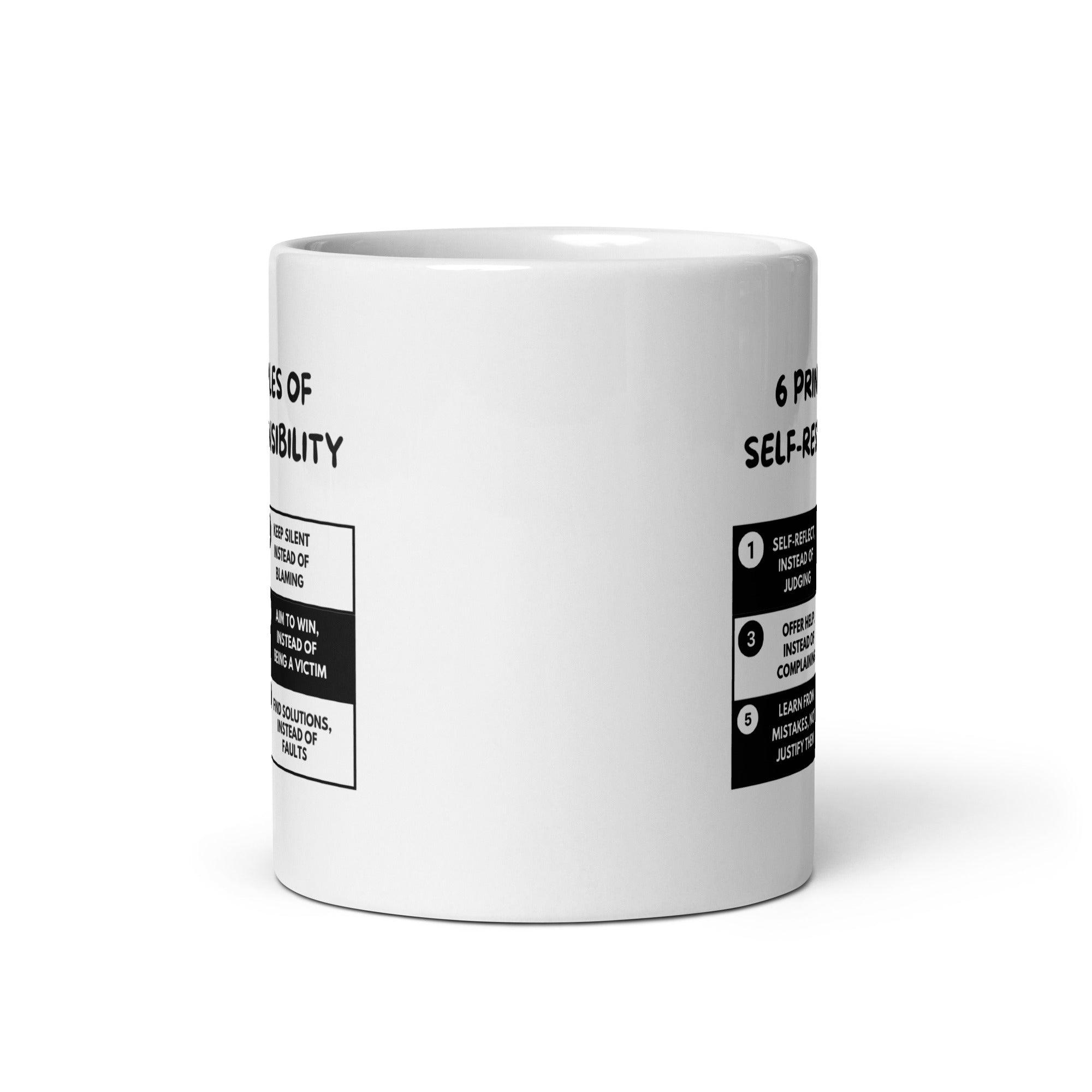 Self Responsibility Quote Mug - Inspire Cups