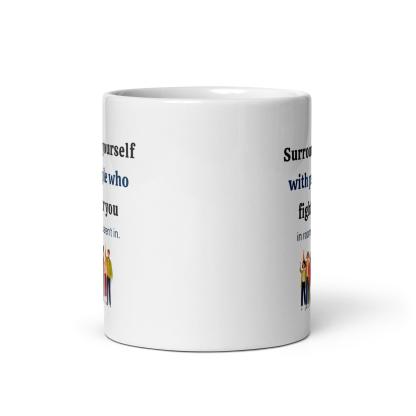 Support Circle Message Mug - Inspire Cups