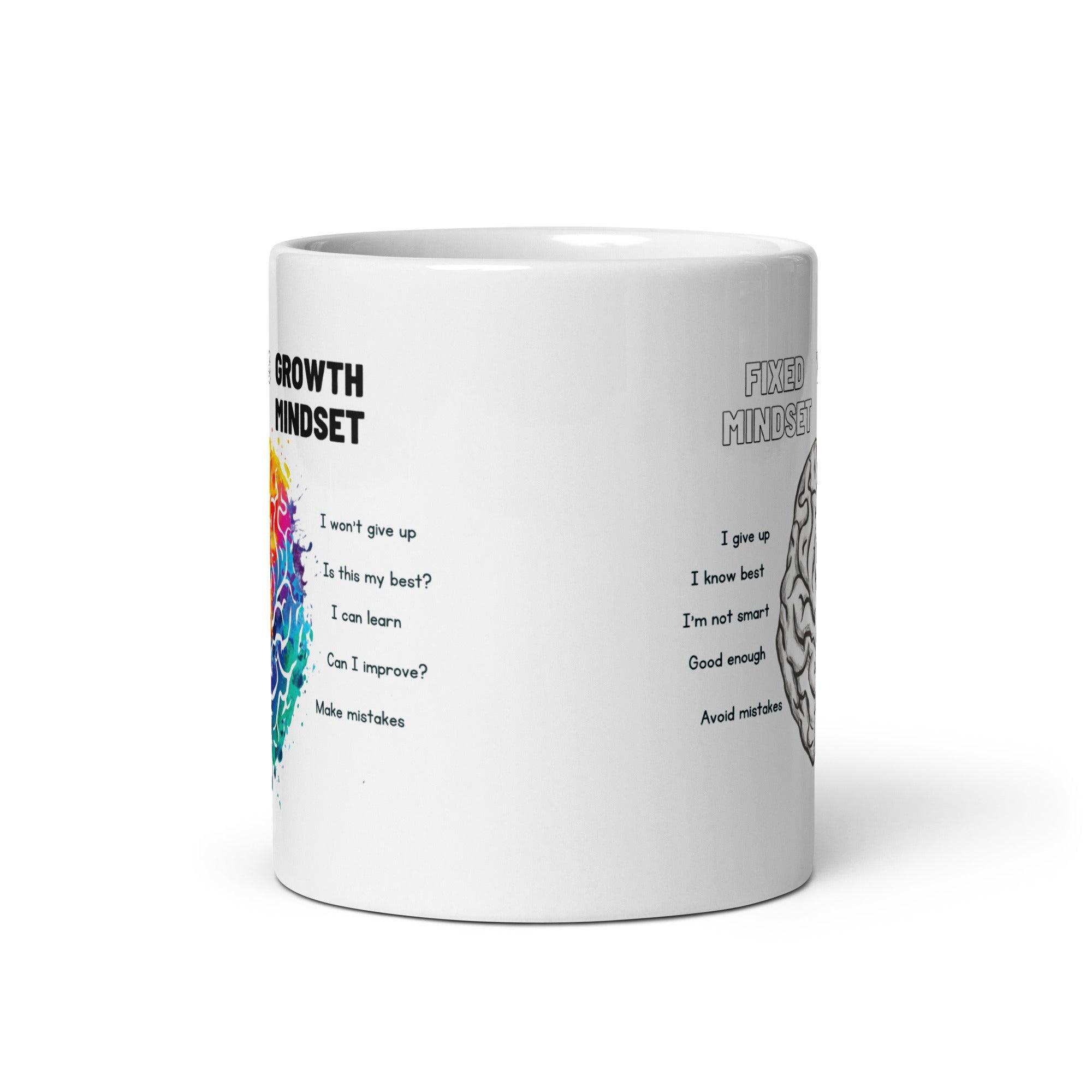 Growth Mindset Glossy Mug - Inspire Cups