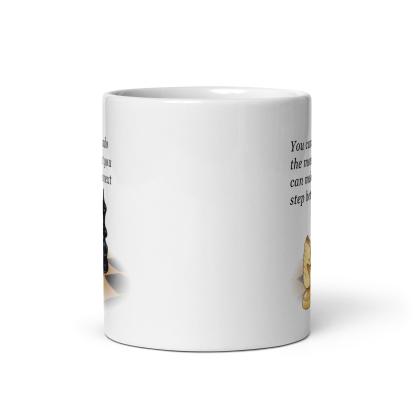 Reflective Progress Quote Mug - Inspire Cups