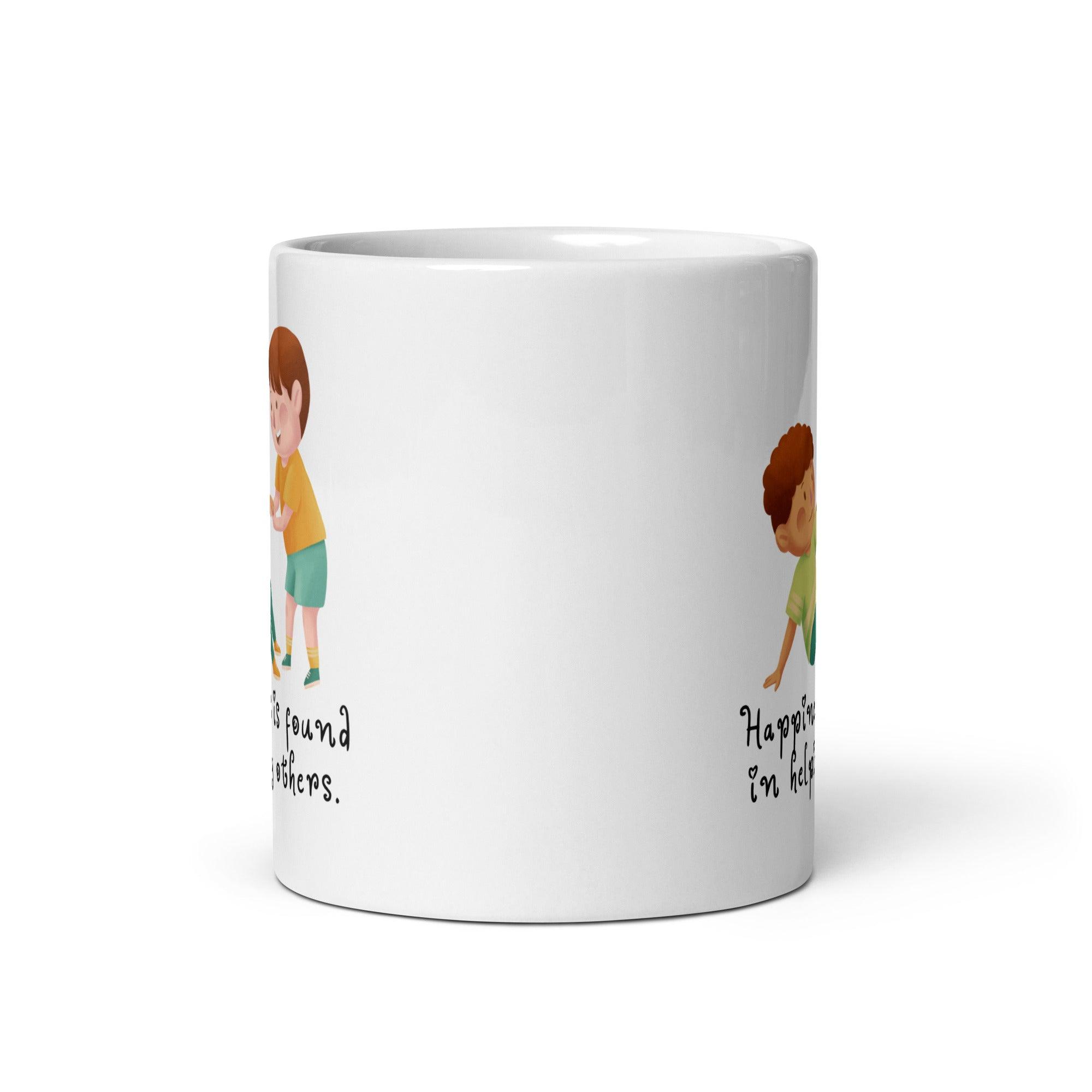 Helping Others Message Mug - Inspire Cups