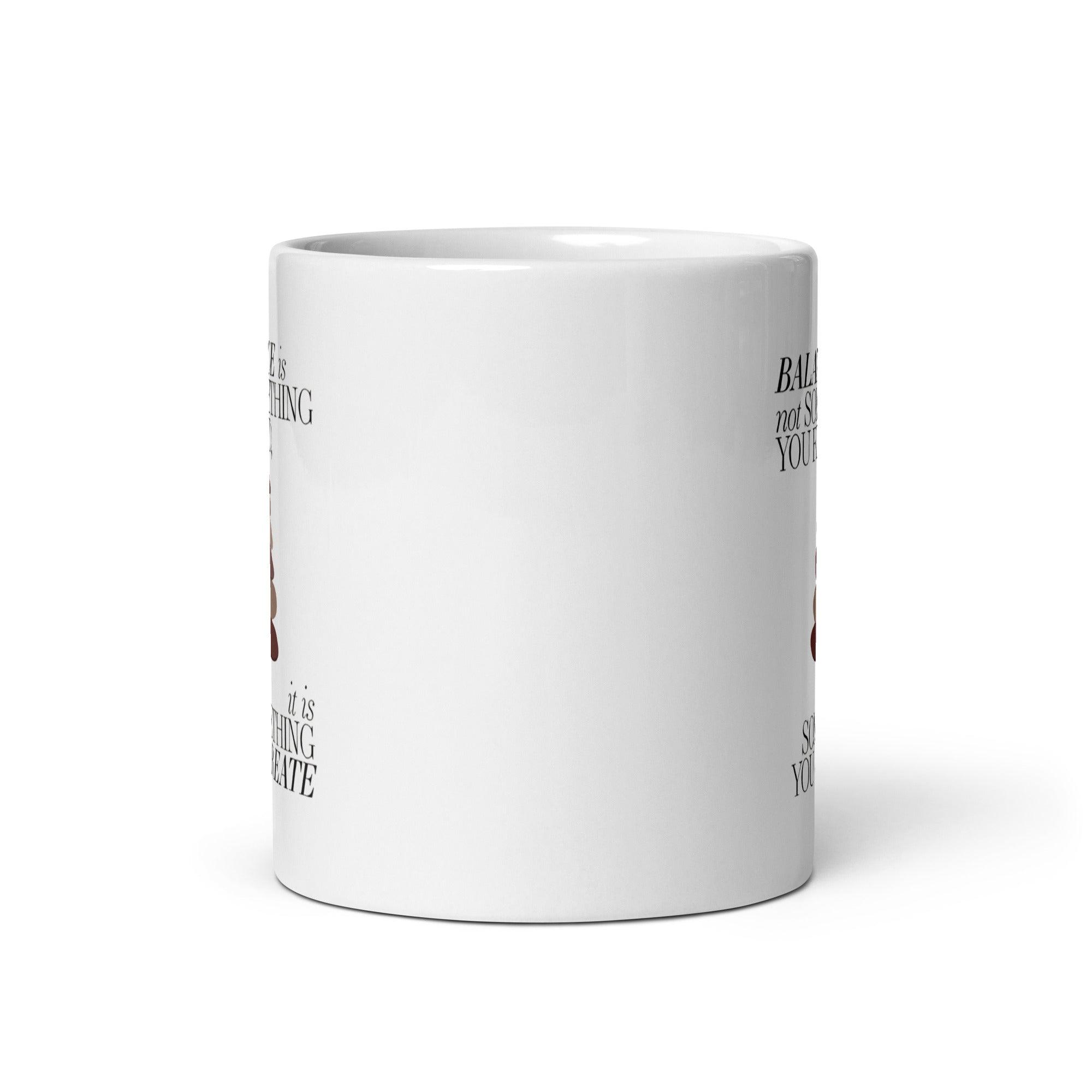 Balance Quote Ceramic Mug - Inspire Cups