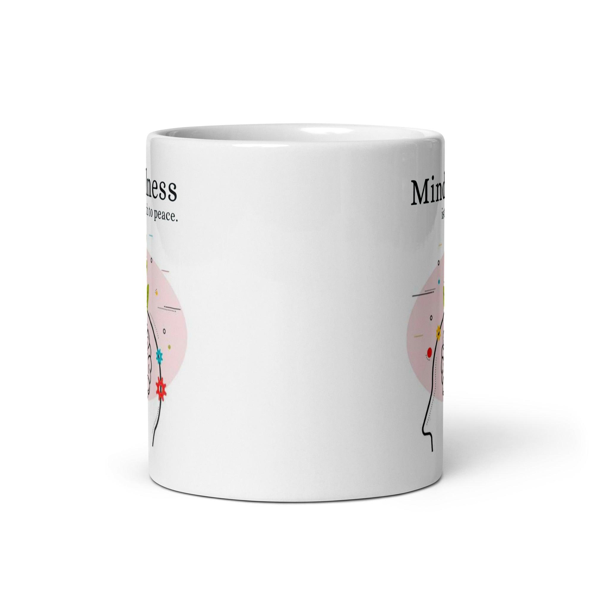 Mindfulness Peace Ceramic Mug - Inspire Cups