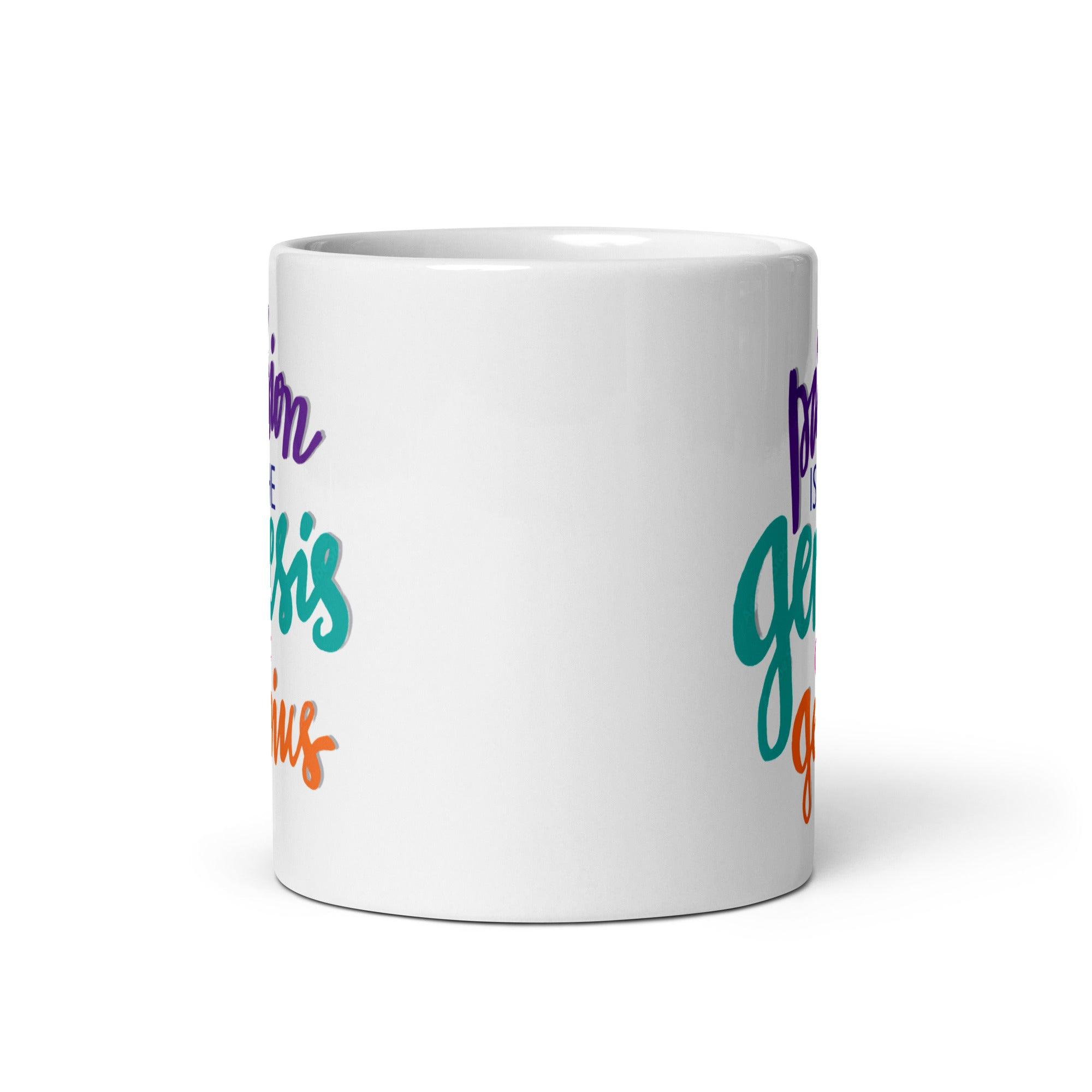 Passion Genius Quote Mug - Inspire Cups