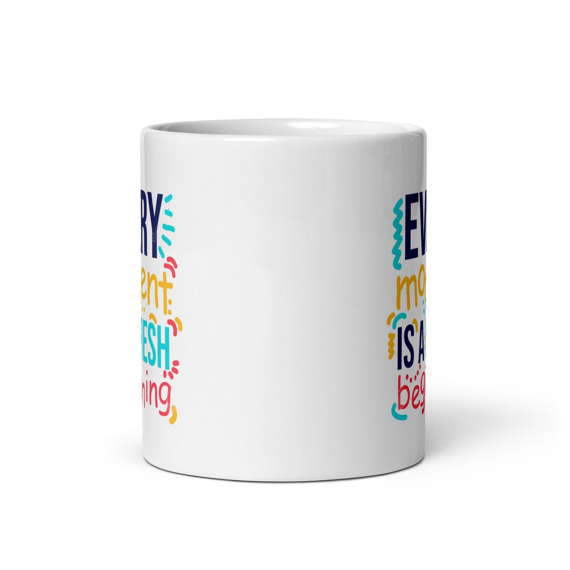 Fresh Beginning Glossy Mug - Inspire Cups