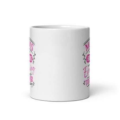 Mothers Printed Mug with Glossy Ceramic Finish and Bold Message - Inspire Cups