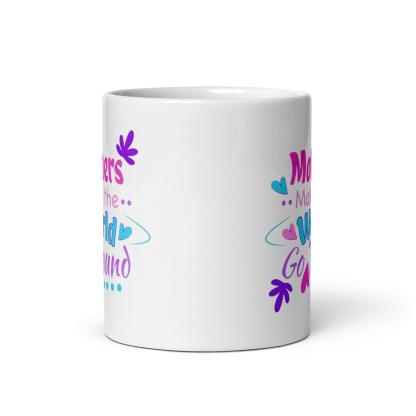 Maternal Gratitude Glossy Mug A Thoughtful Gift for Motherhood - Inspire Cups
