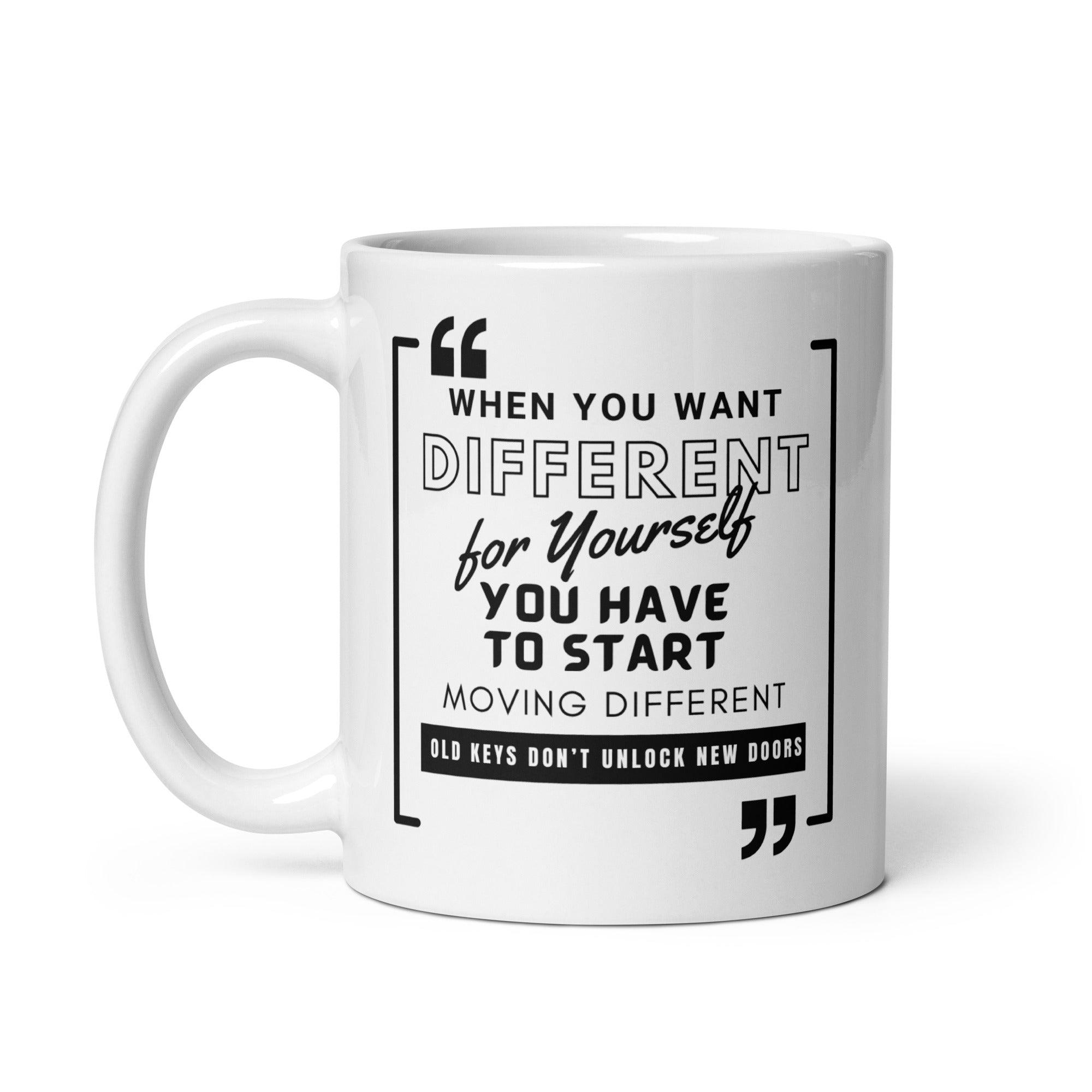 Move Different Quote Mug - Inspire Cups