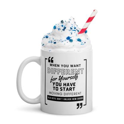 Move Different Quote Mug - Inspire Cups