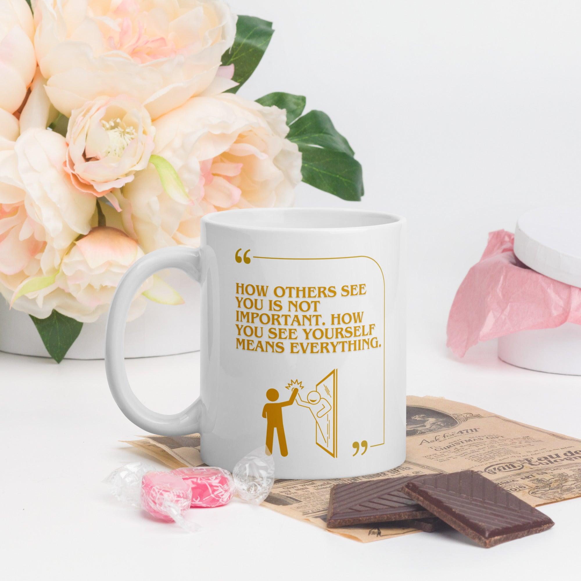 Self Reflection Ceramic Mug - Inspire Cups