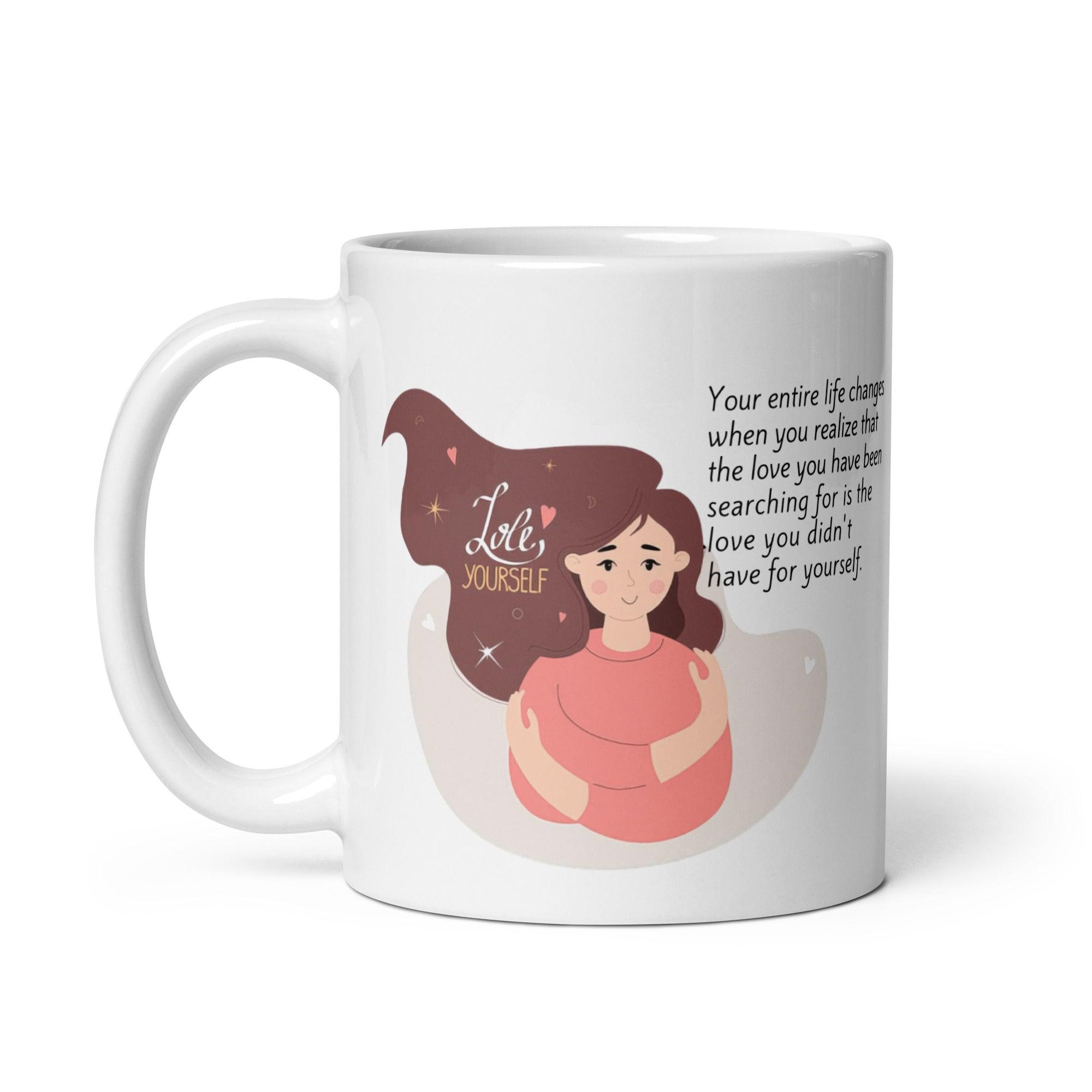 Self Love Inspirational Mug - Inspire Cups
