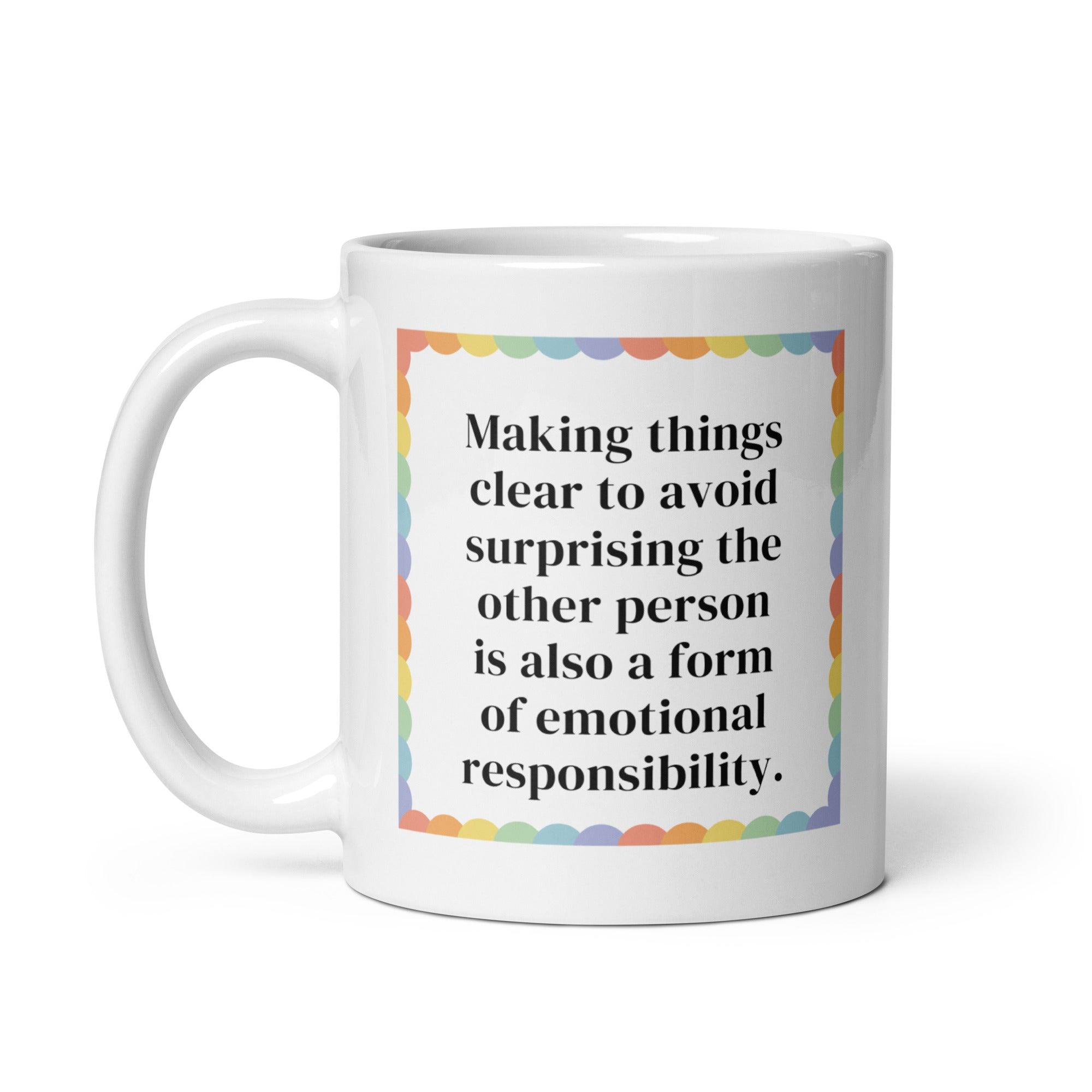 Emotional Responsibility Coffee Mug - Inspire Cups