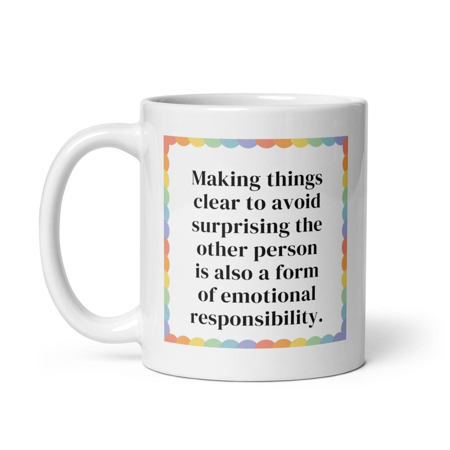 Emotional Responsibility Coffee Mug - Inspire Cups