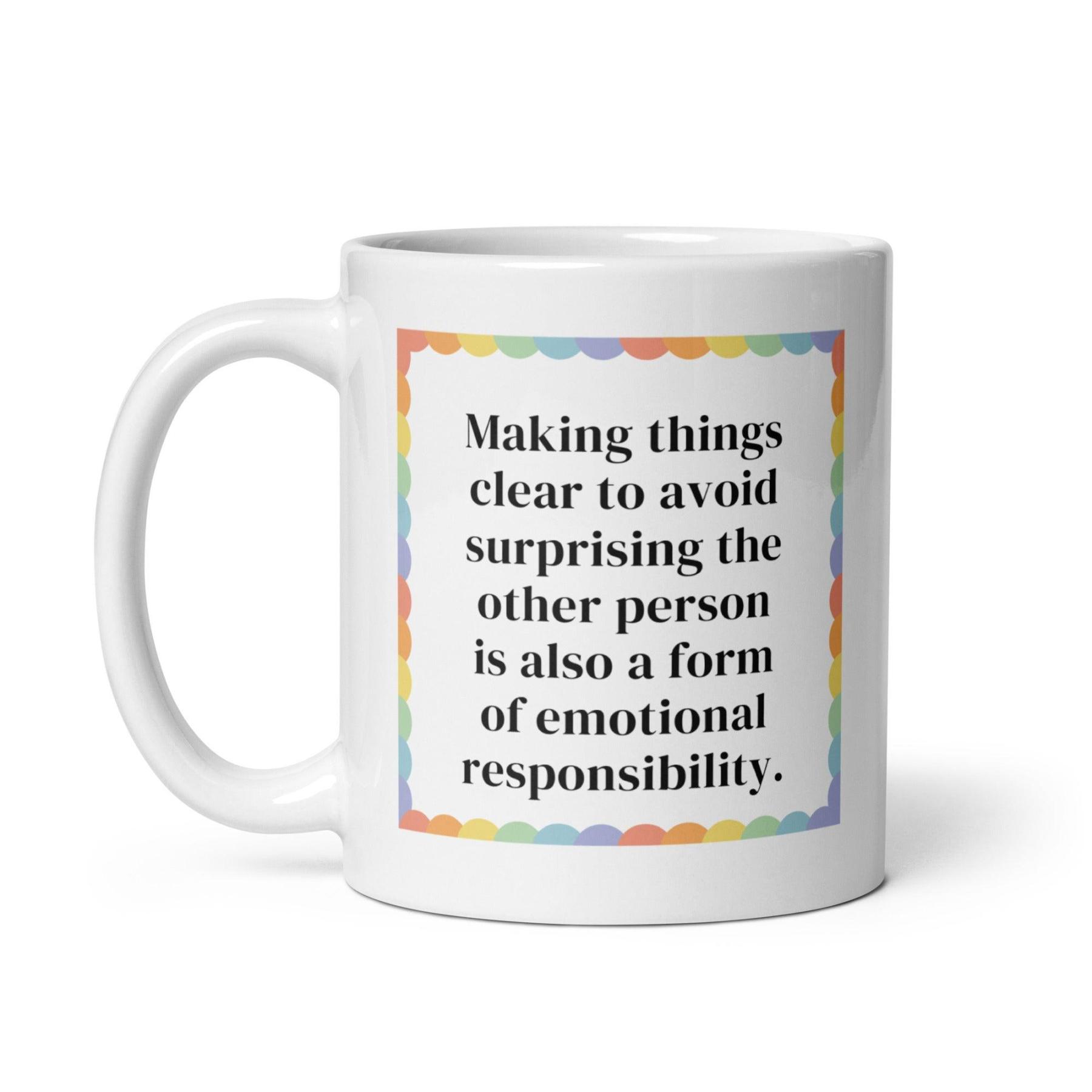 Emotional Responsibility Coffee Mug - Inspire Cups