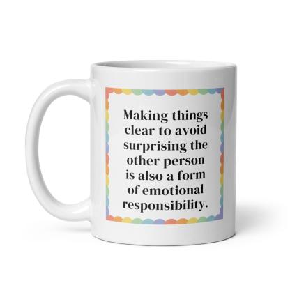 Emotional Responsibility Coffee Mug - Inspire Cups
