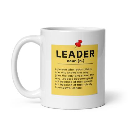 Leader Definition Coffee Mug - Inspire Cups