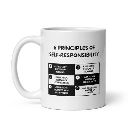 Self Responsibility Quote Mug - Inspire Cups