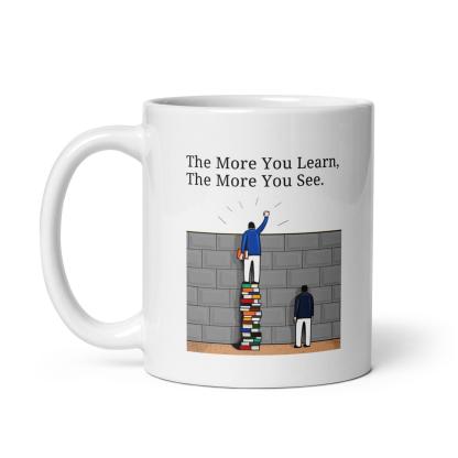 Lifelong learning ceramic mug - Inspire Cups