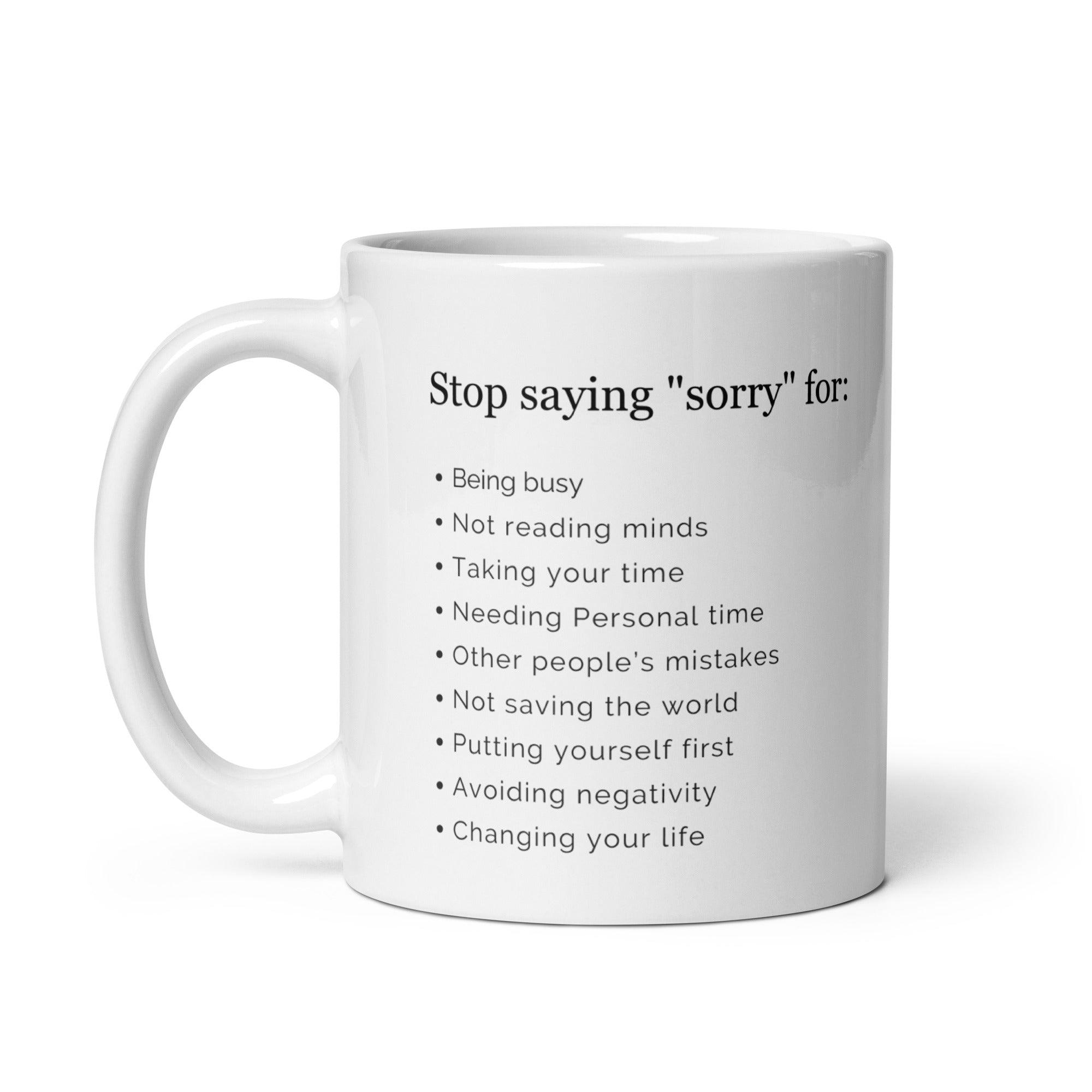 Empowerment Quote Mug Confidence Boosting Ceramic Drinkware - Inspire Cups
