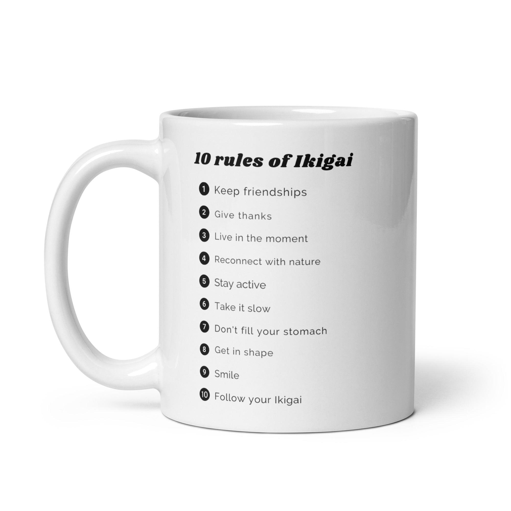 Ikigai Philosophy Message Mug - Inspire Cups