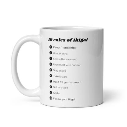 Ikigai Philosophy Message Mug - Inspire Cups