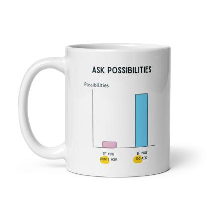Curiosity Creates Opportunity Mug - Inspire Cups