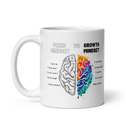Growth Mindset Glossy Mug - Inspire Cups