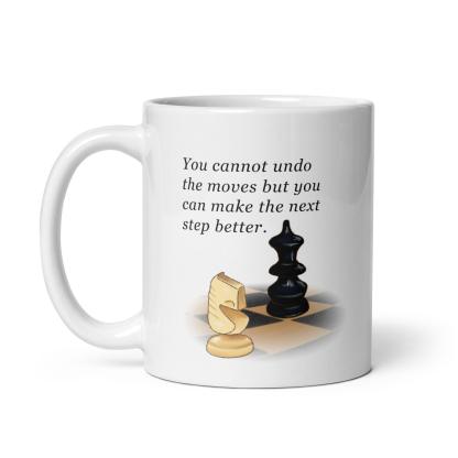 Reflective Progress Quote Mug - Inspire Cups