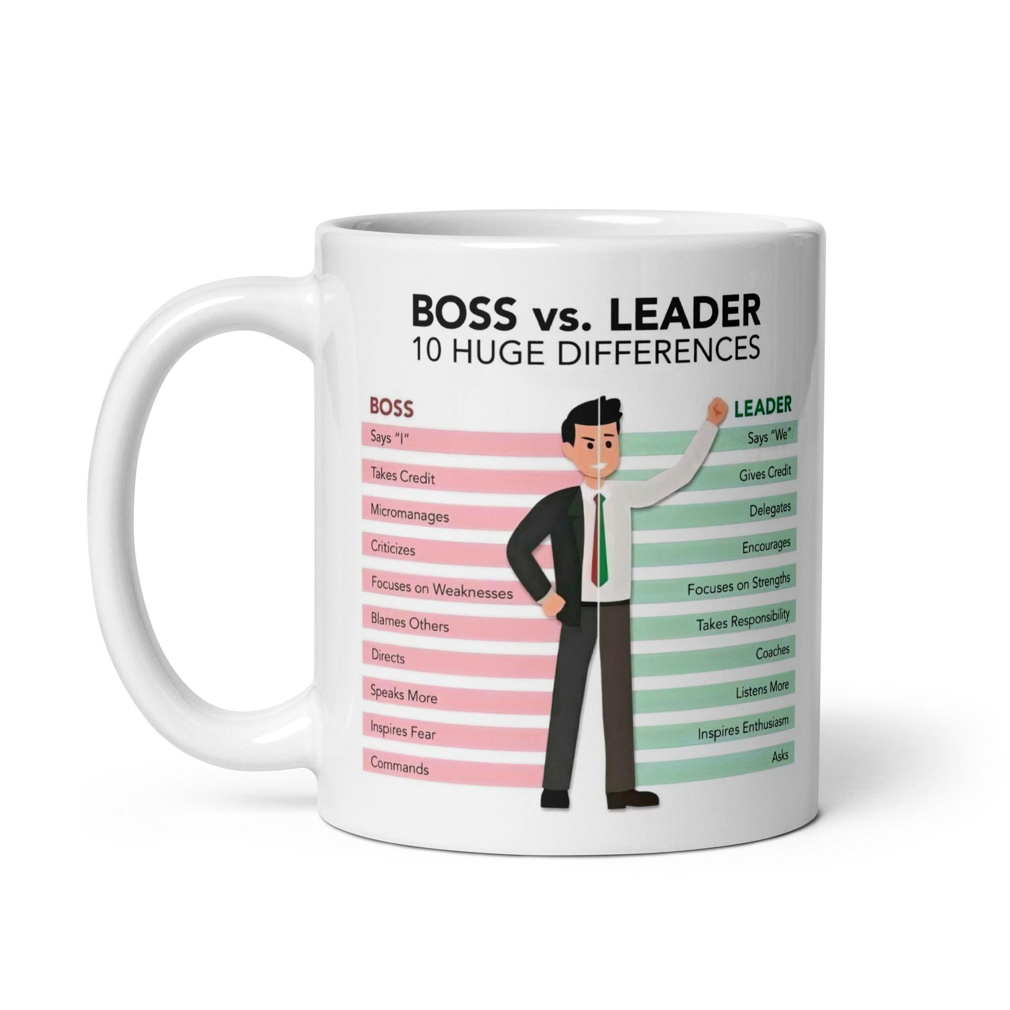 Management Ceramic Leader Mug - Inspire Cups