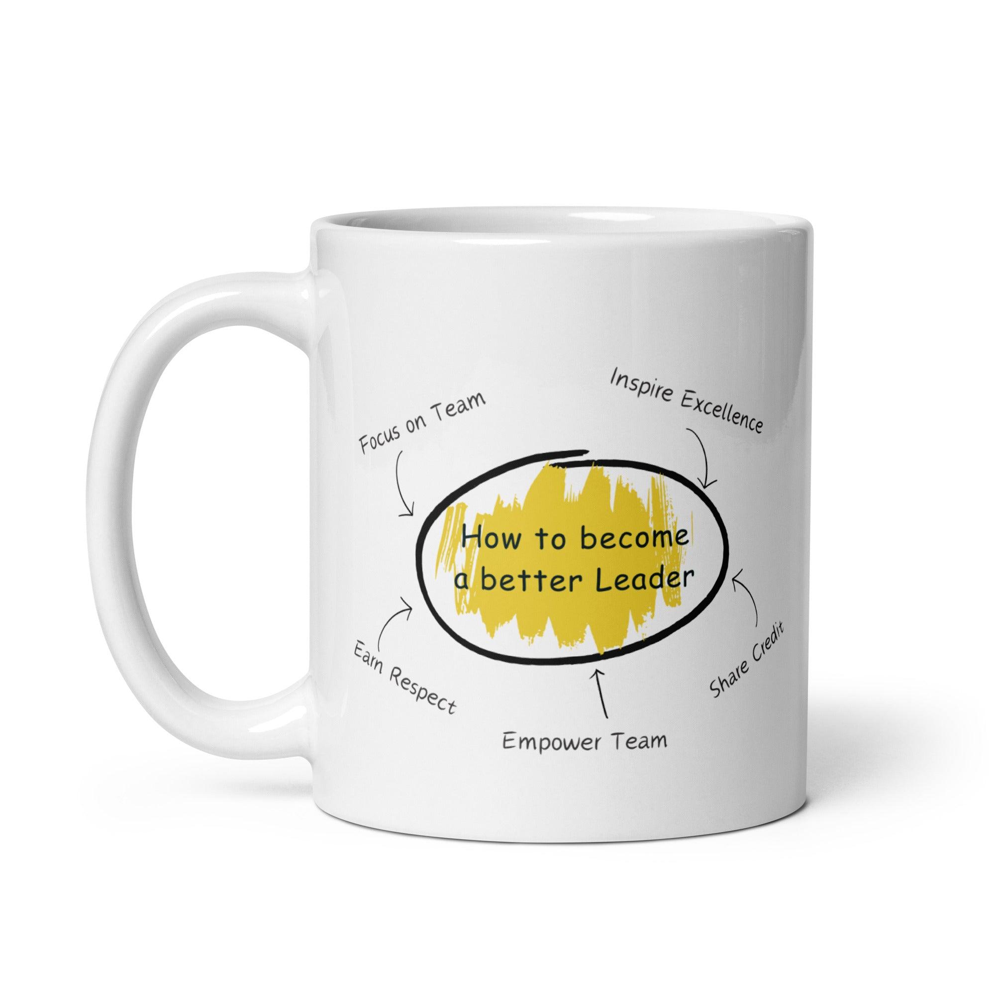 How To Be A Better Team Leader A Leadership Mug - Inspire Cups