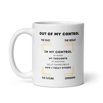 In My Control Glossy mug - Inspire Cups