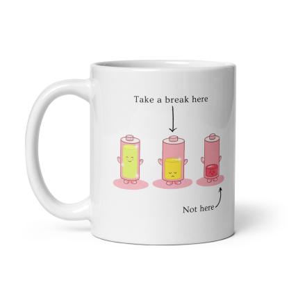 Take A Break Mug – Mindful Ceramic Gift for Daily Relaxation - Inspire Cups