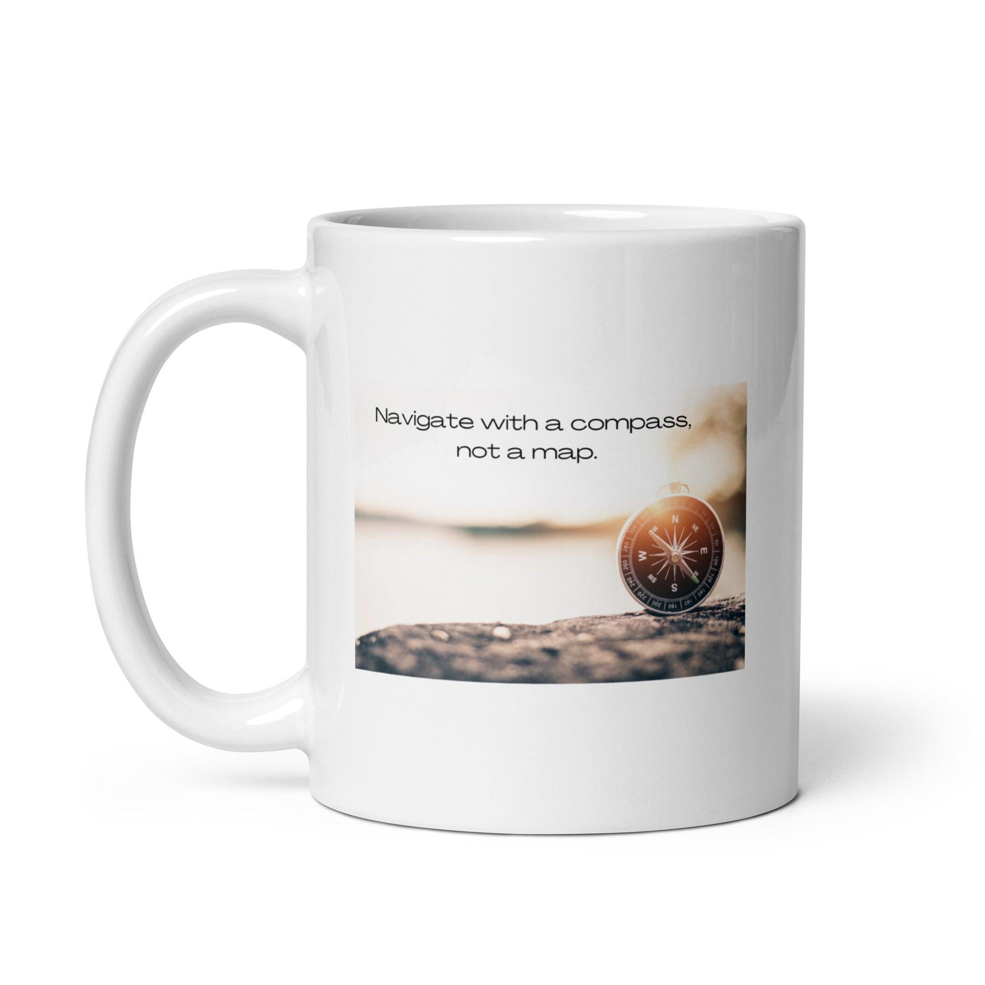 Compass Journey Message Mug - Inspire Cups
