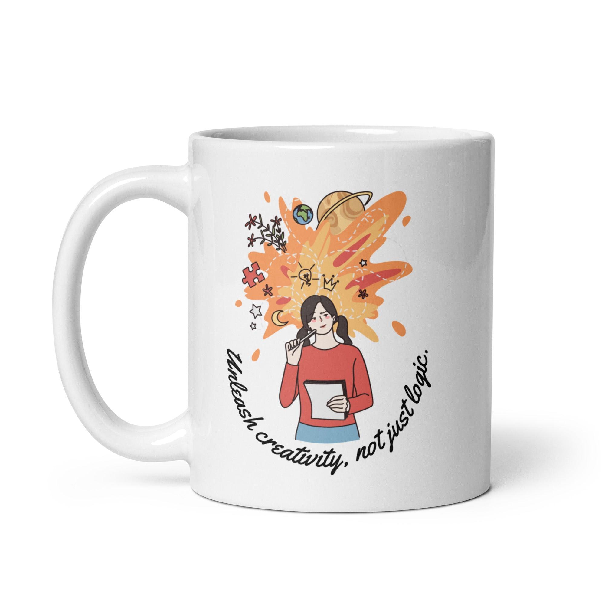 Creativity Logic Message Mug - Inspire Cups