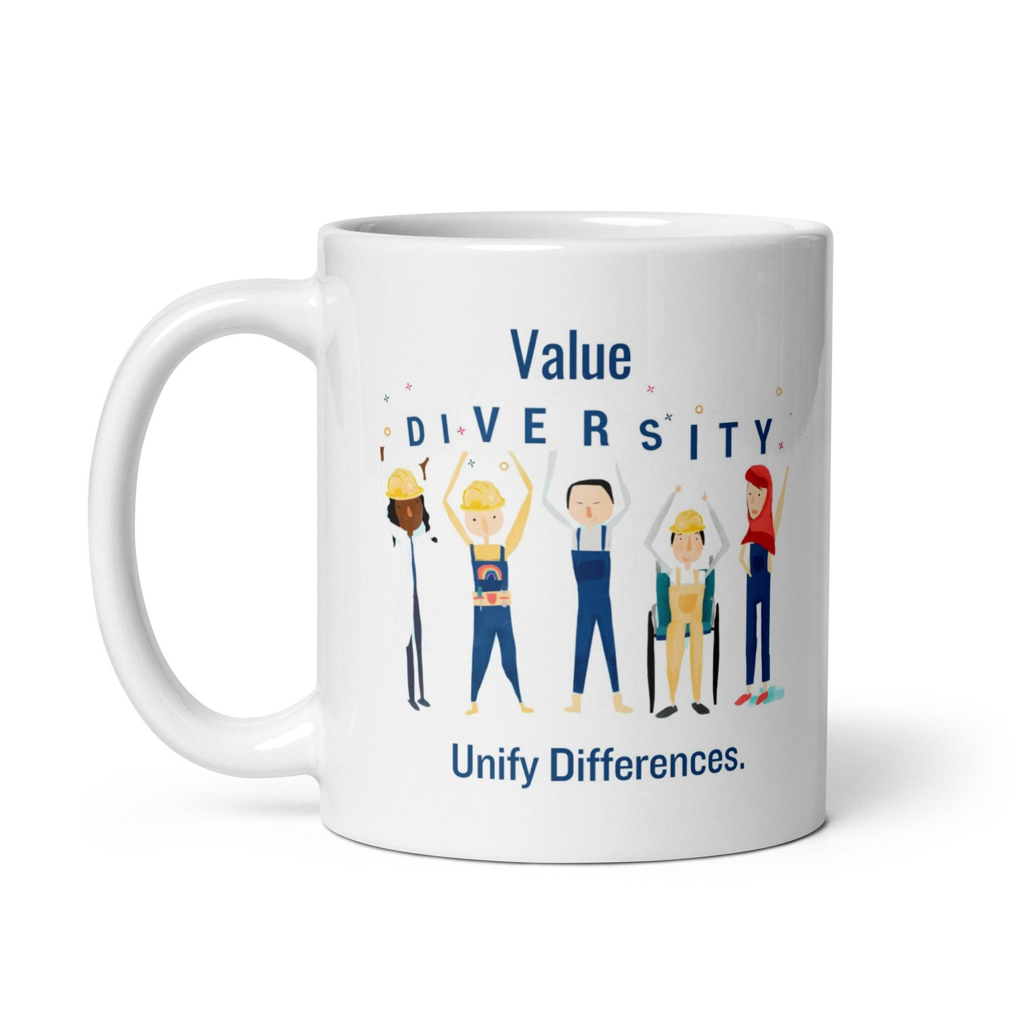 Diversity Unity Message Mug - Inspire Cups