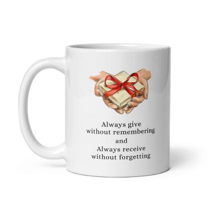 Gratitude Giving Reflection Mug - Inspire Cups
