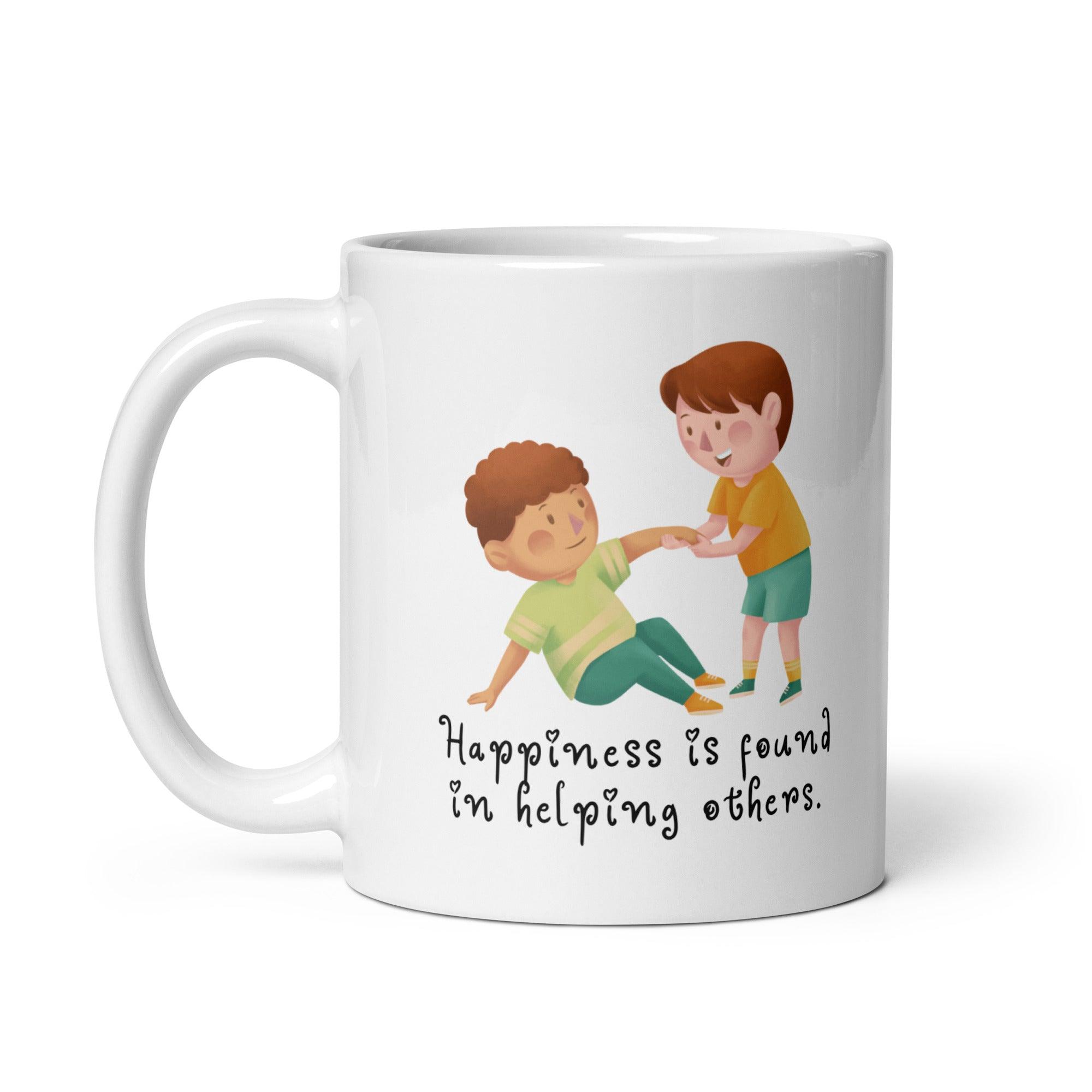 Helping Others Message Mug - Inspire Cups