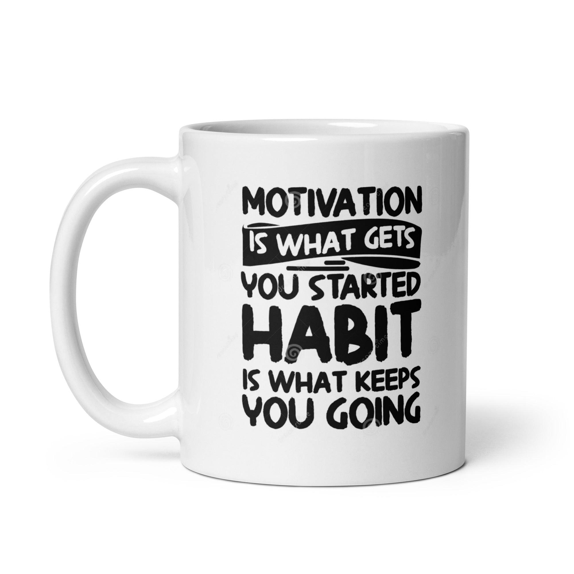 Motivation Habit Success Mug - Inspire Cups