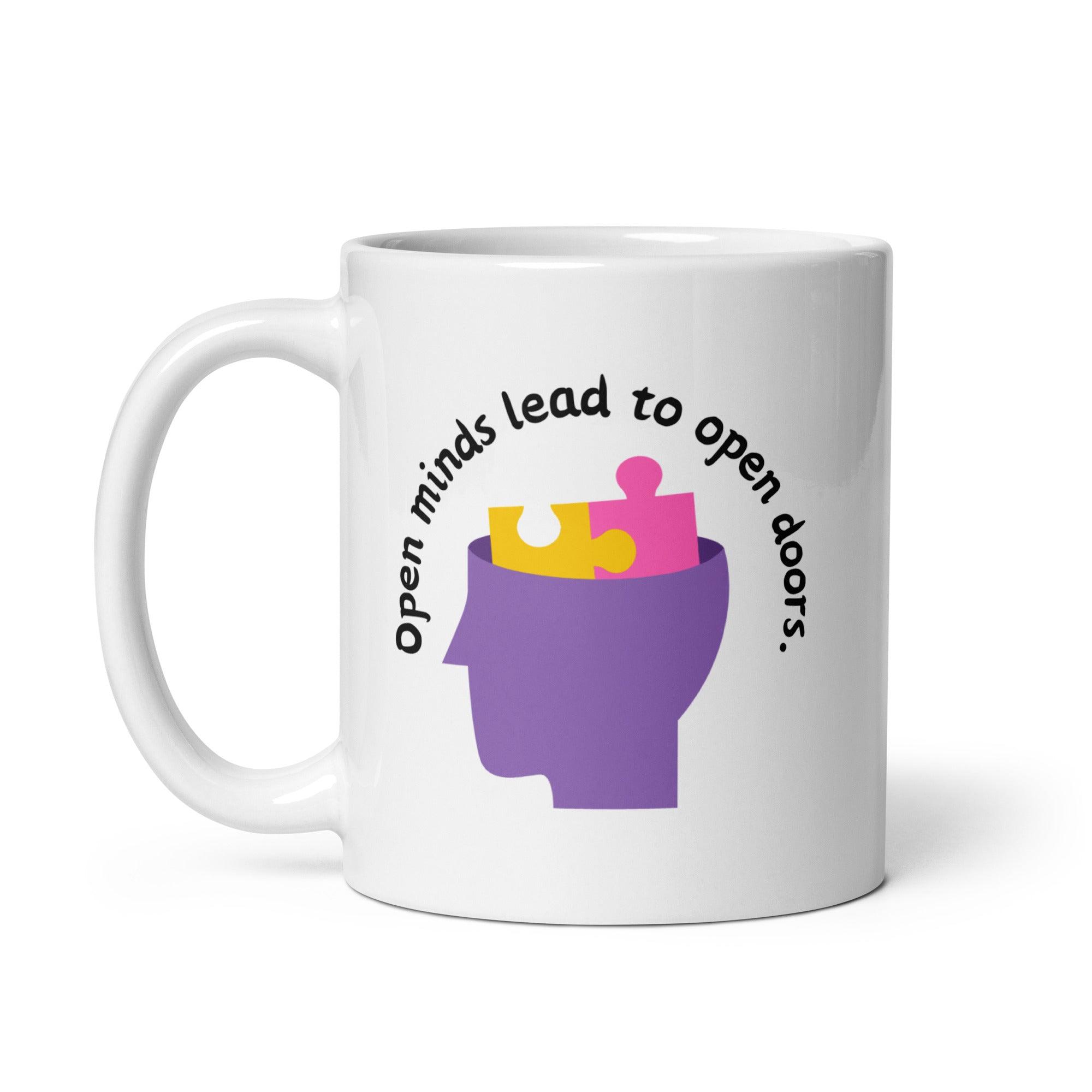 Open Mind Ceramic Mug - Inspire Cups