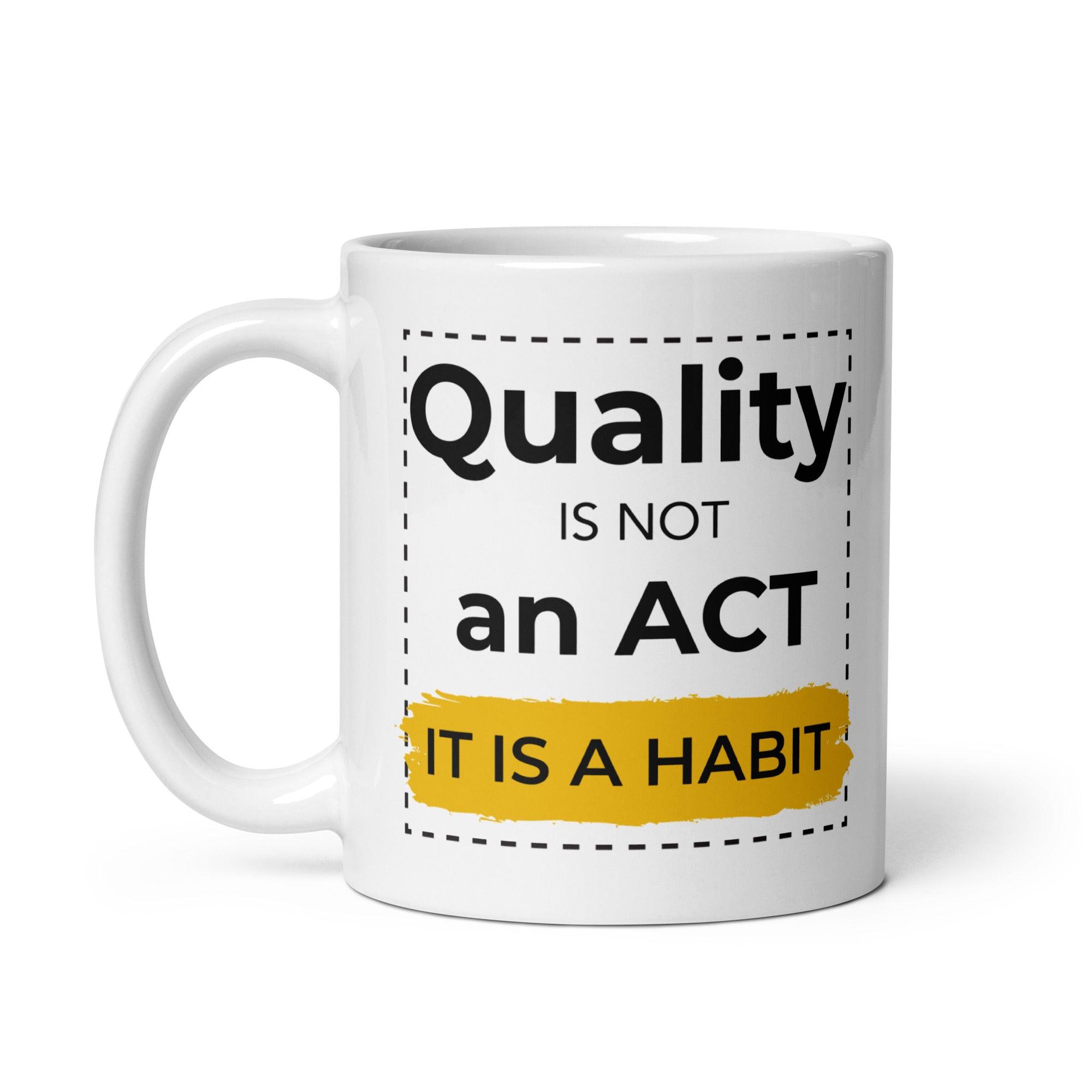 Motivational Ceramic Habit Mug - Inspire Cups