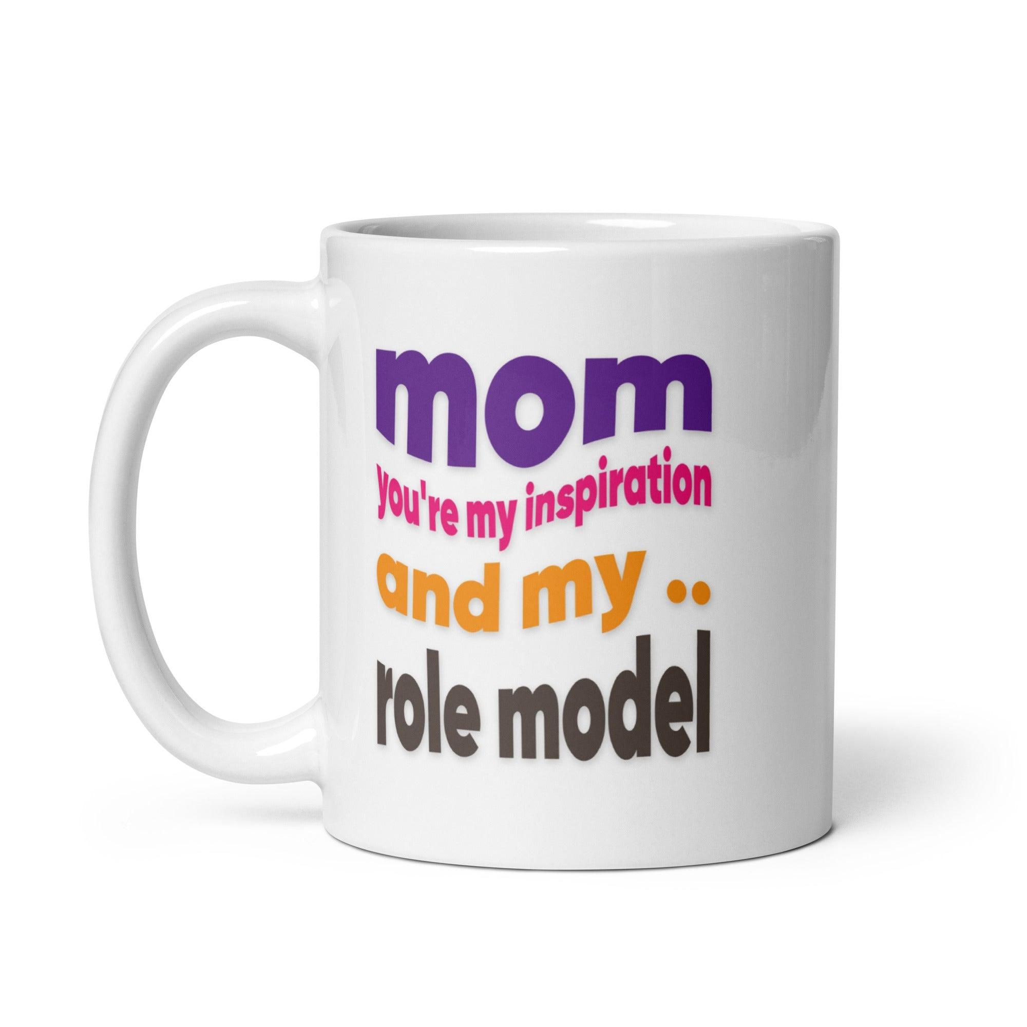 Inspirational Mom Glossy Mug A Daily Reminder of Love and Gratitude - Inspire Cups