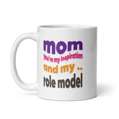 Inspirational Mom Glossy Mug A Daily Reminder of Love and Gratitude - Inspire Cups