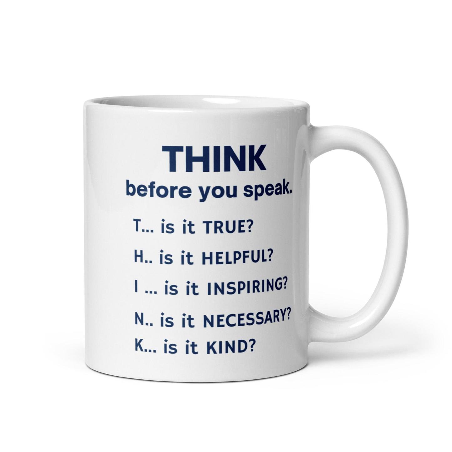 Mindful Communication Ceramic Mug - Inspire Cups