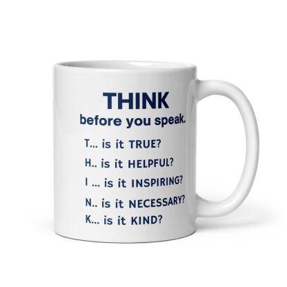 Mindful Communication Ceramic Mug - Inspire Cups