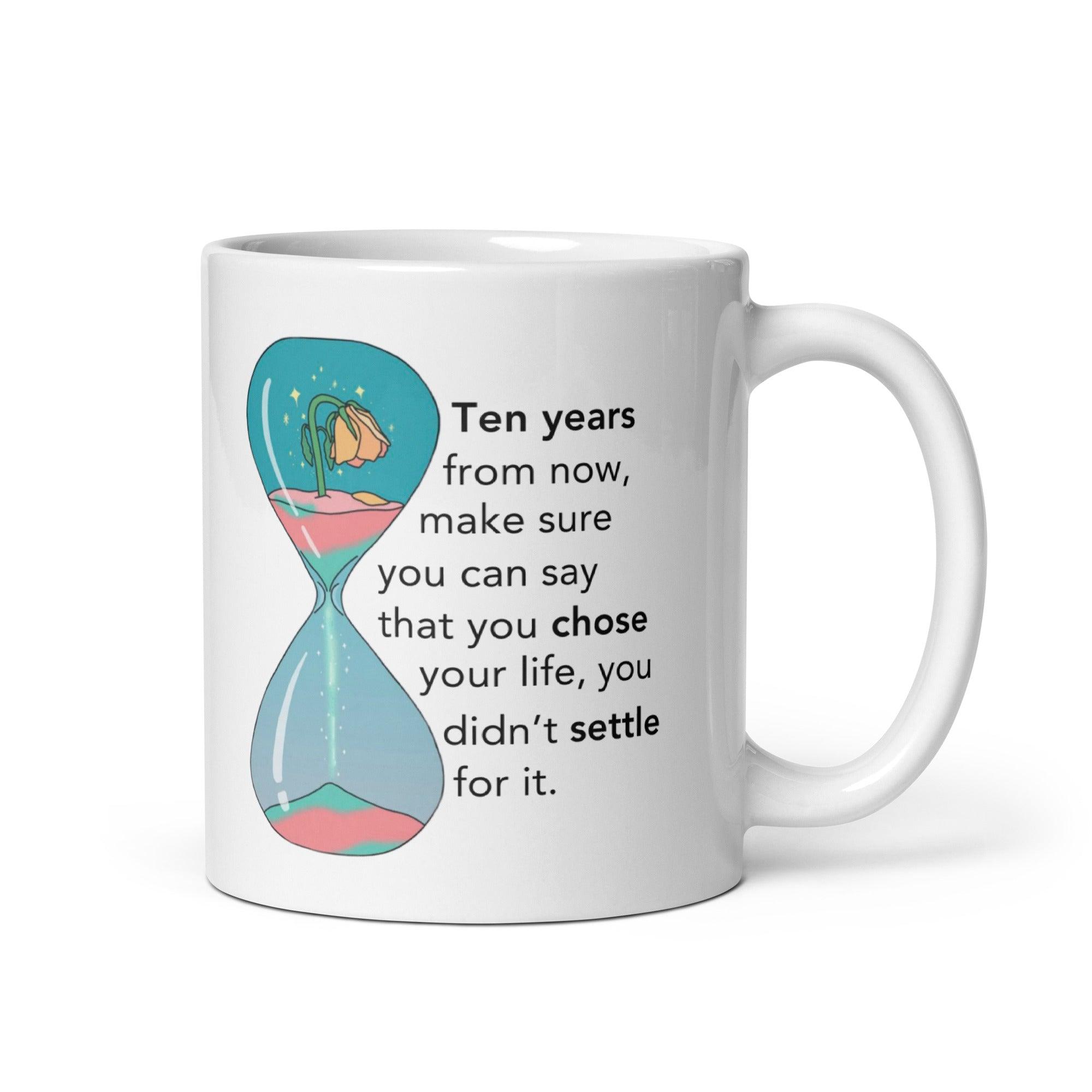 Intentional Living Quote Mug - Inspire Cups