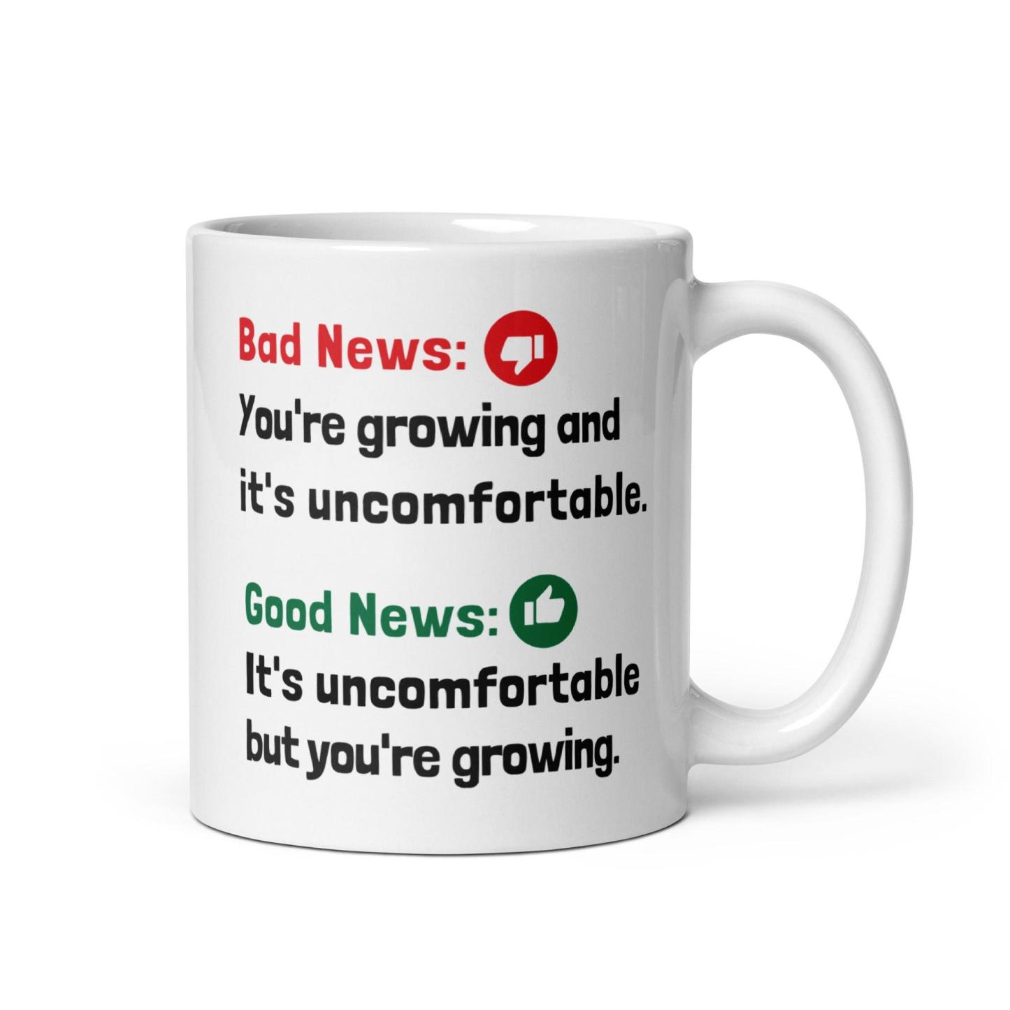 Growth Discomfort Mug - Inspire Cups