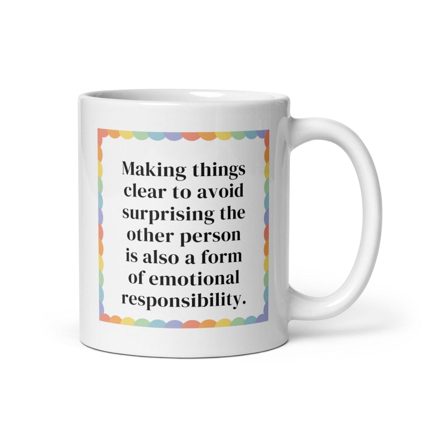 Emotional Responsibility Coffee Mug - Inspire Cups